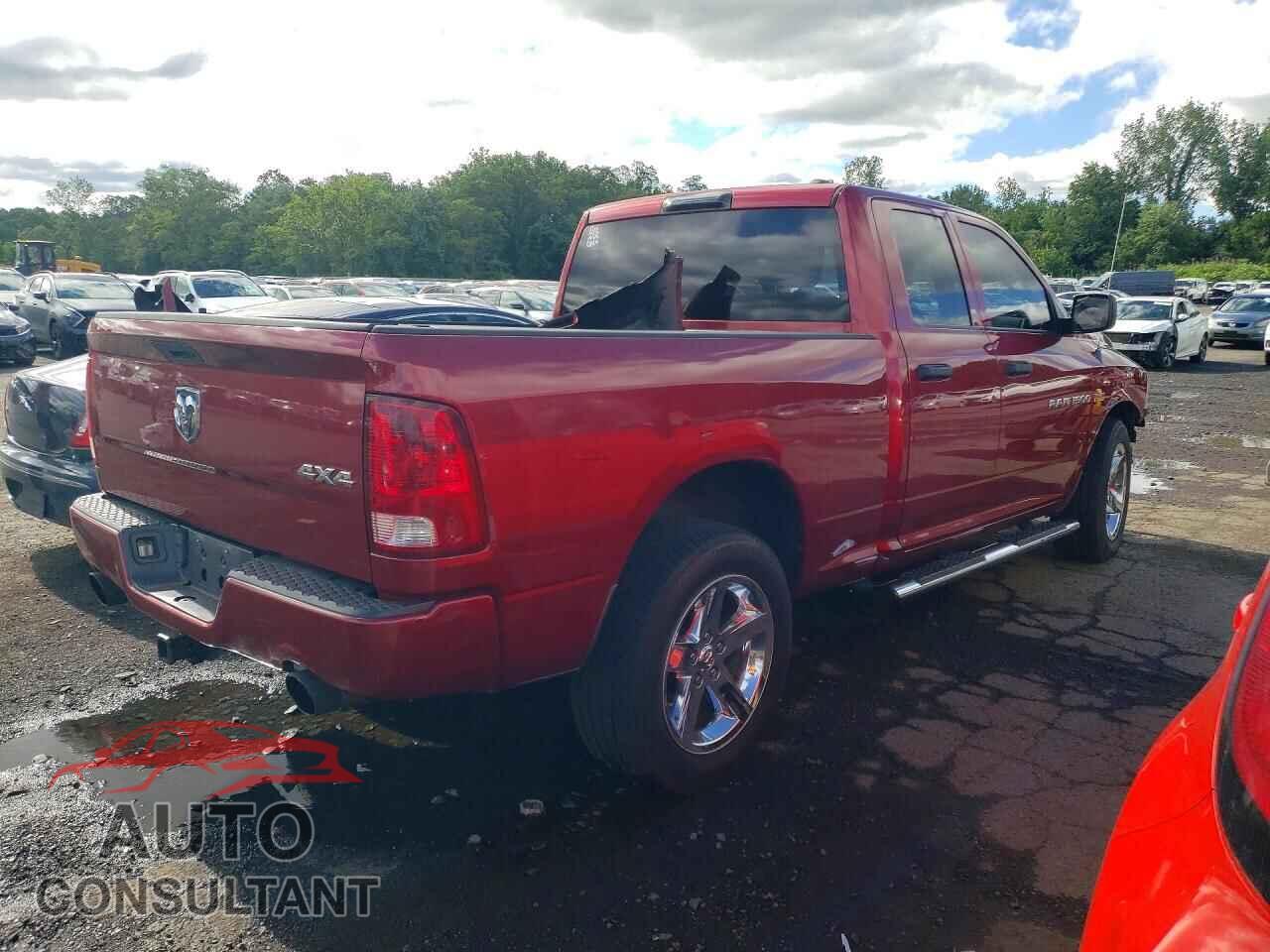 DODGE RAM 1500 2012 - 1C6RD7FTXCS170601