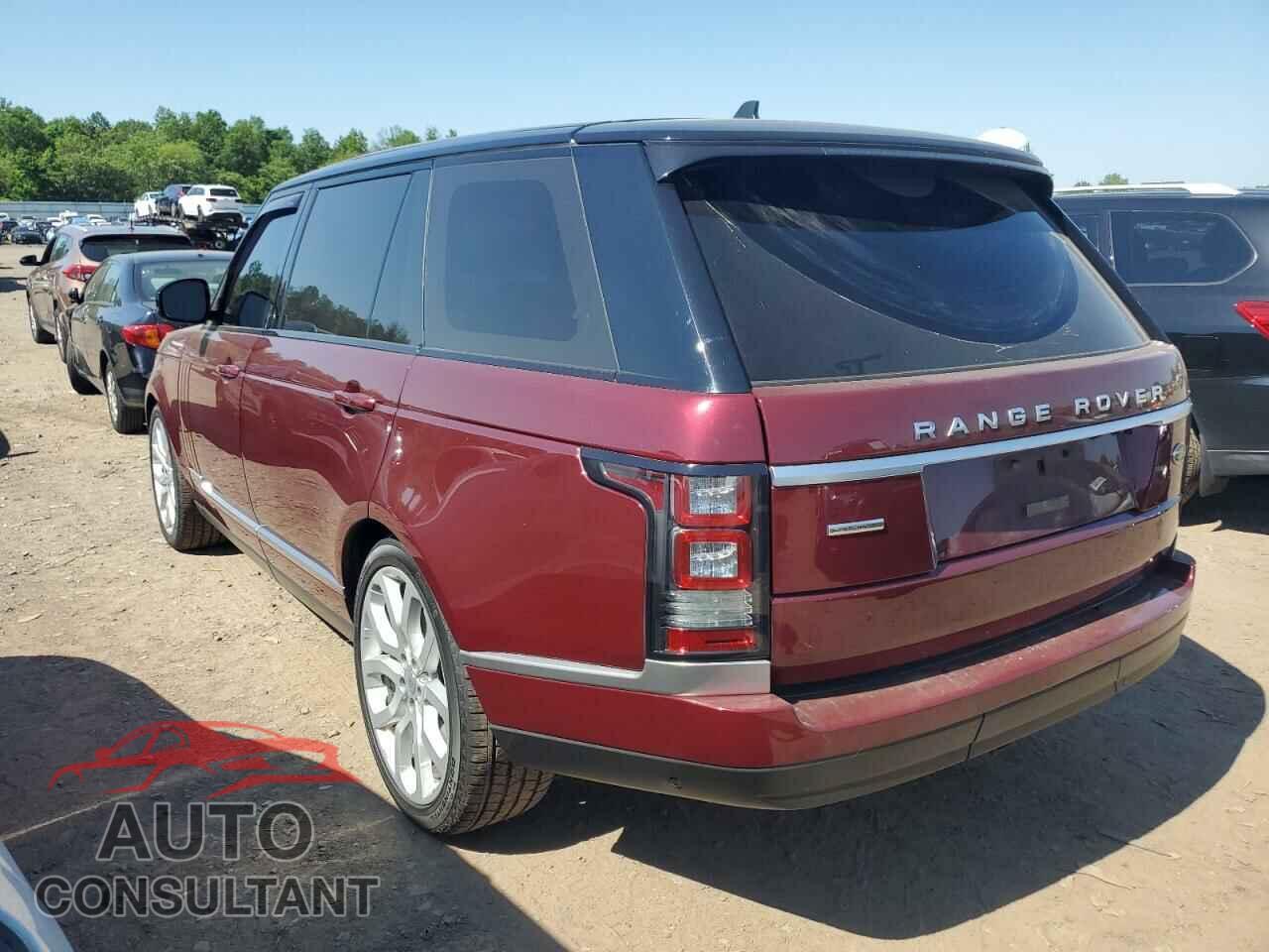 LAND ROVER RANGEROVER 2016 - SALGS3EF1GA296327