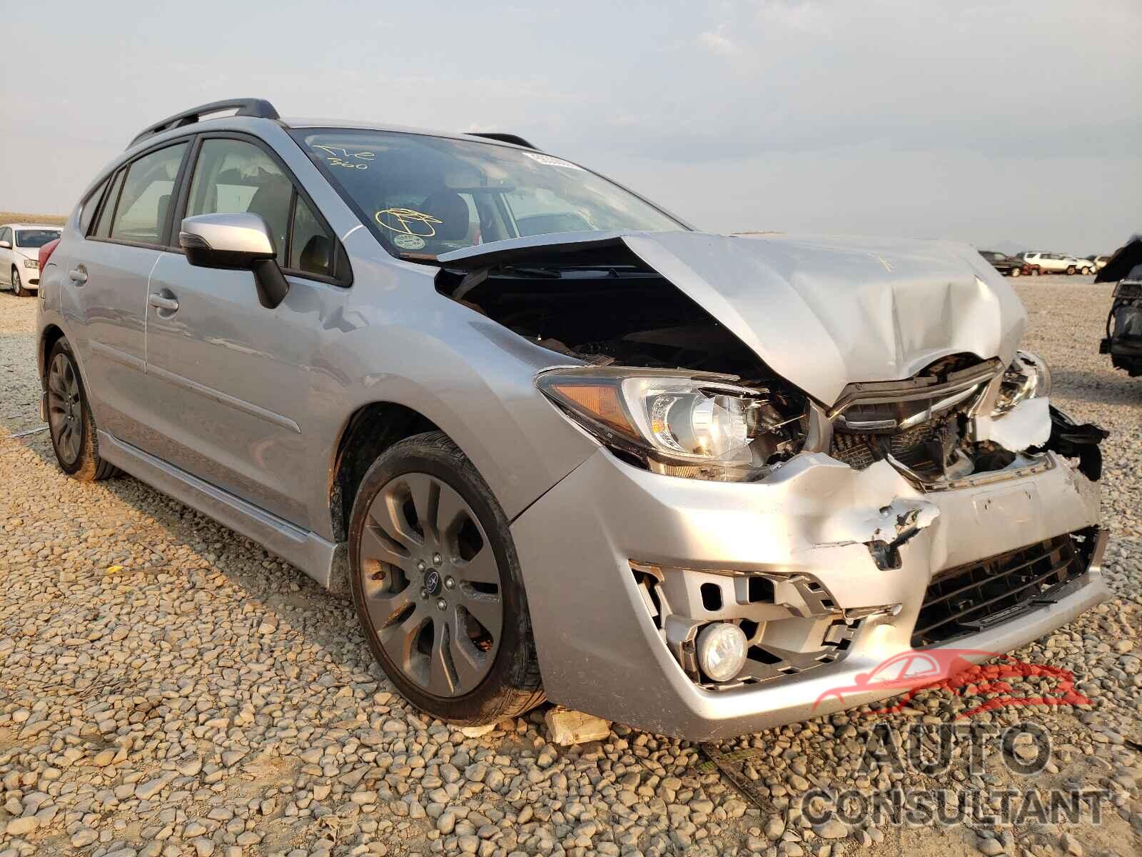 SUBARU IMPREZA 2016 - JF1GPAU64GH299413