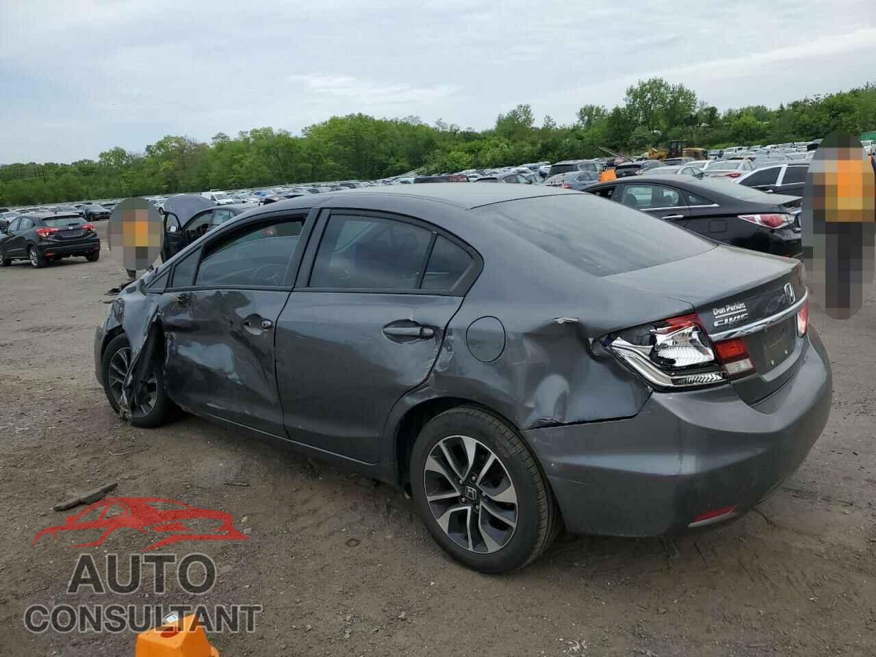 HONDA CIVIC 2013 - 2HGFB2F98DH541564
