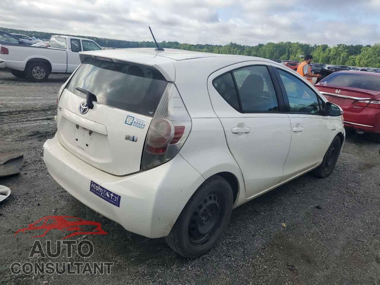 TOYOTA PRIUS 2012 - JTDKDTB39C1527619