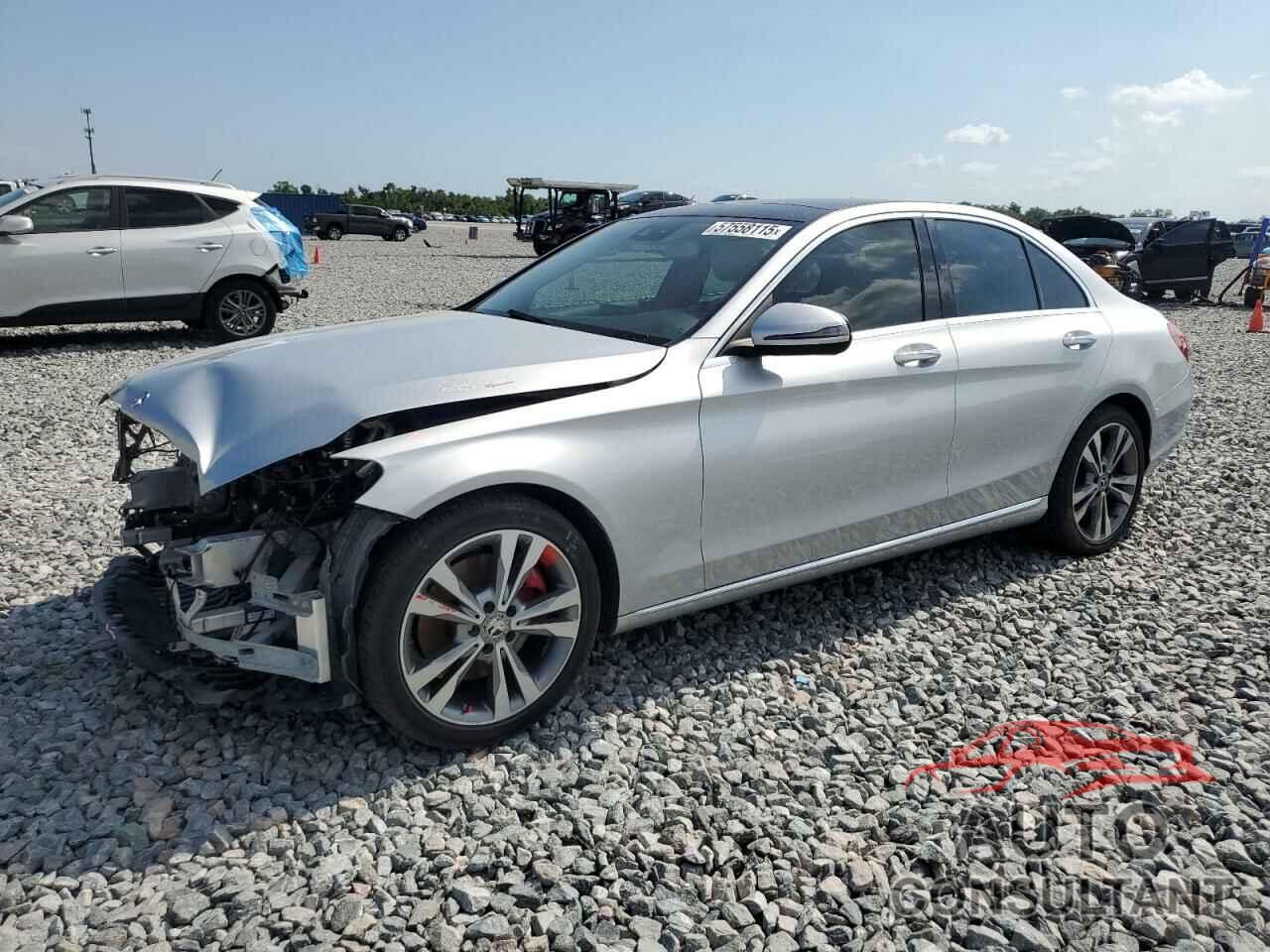 MERCEDES-BENZ C-CLASS 2016 - WDDWF4JB8GR147629