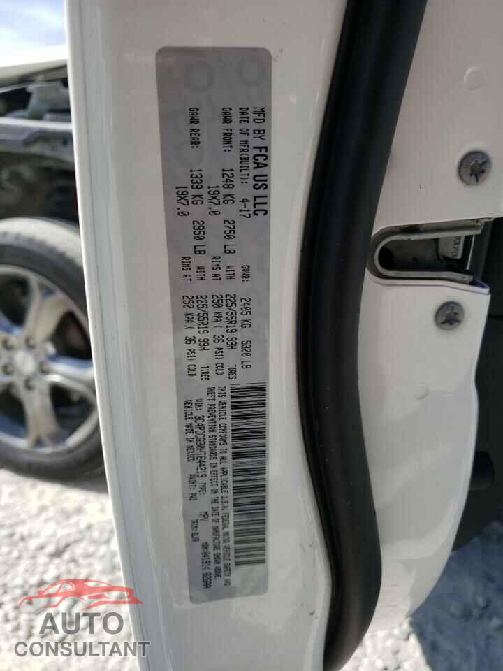 DODGE JOURNEY 2017 - 3C4PDCGB0HT644219