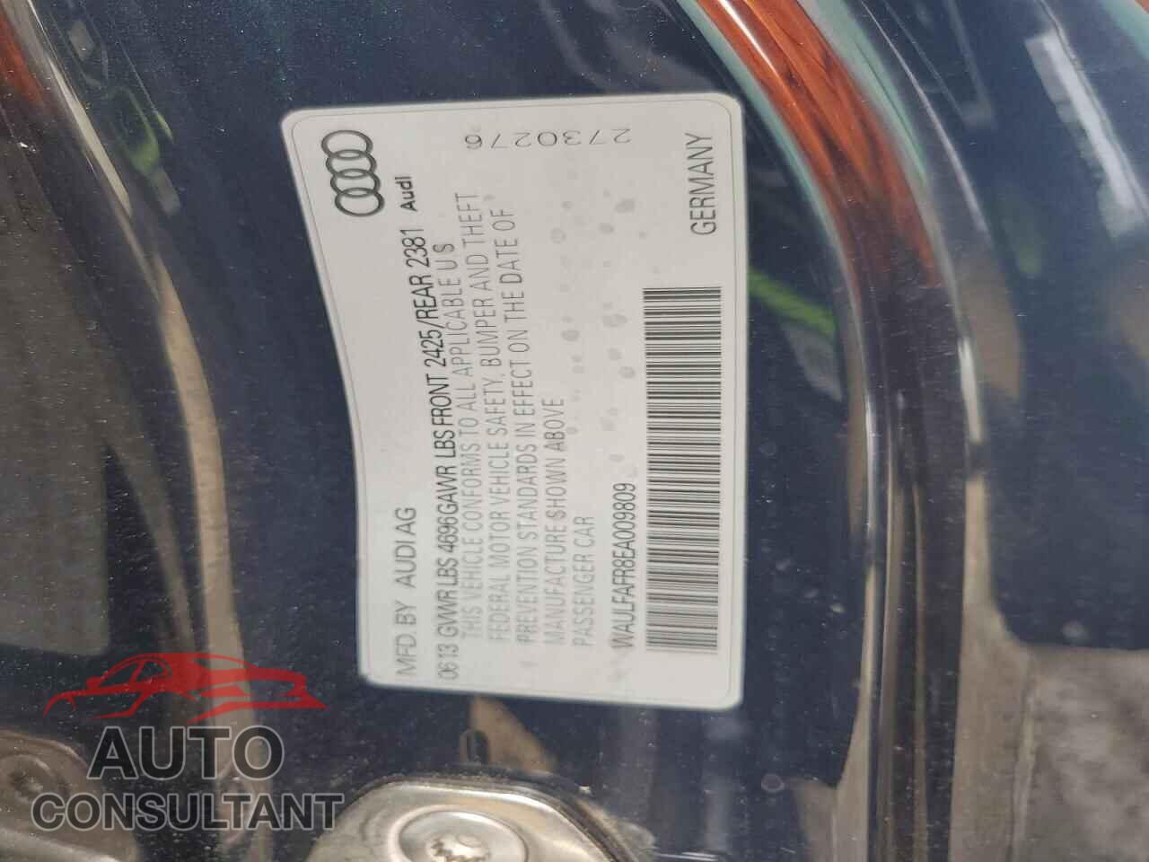 AUDI A5 2014 - WAULFAFR8EA009809