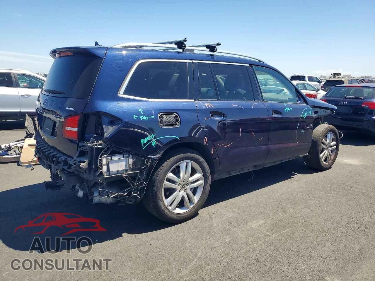MERCEDES-BENZ GLS-CLASS 2017 - 4JGDF6EE7HA964507
