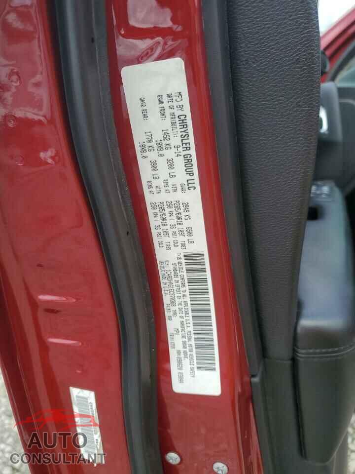 DODGE DURANGO 2014 - 1C4RDHAG1EC970368