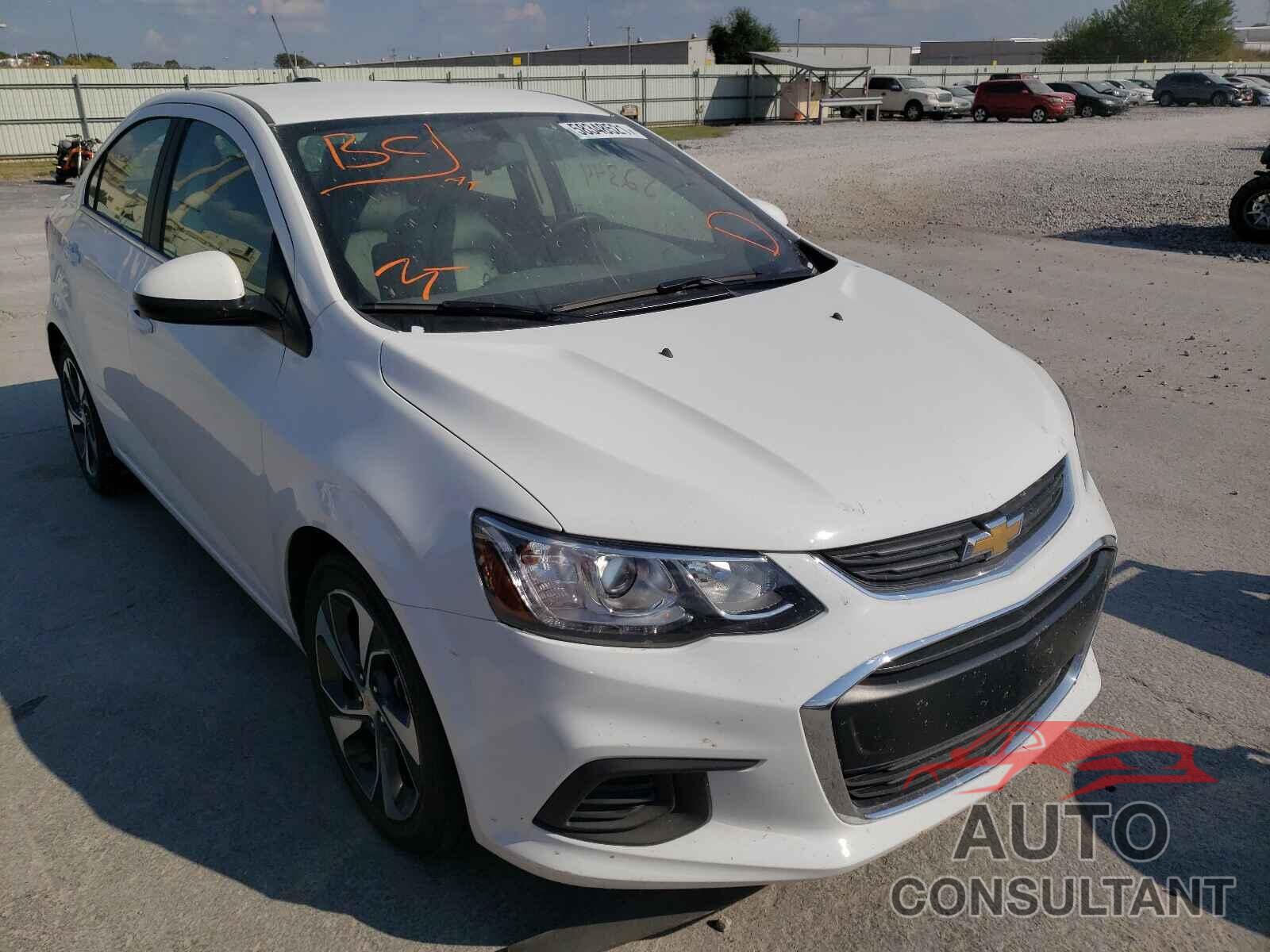 CHEVROLET SONIC 2020 - 1G1JF5SBXL4113829