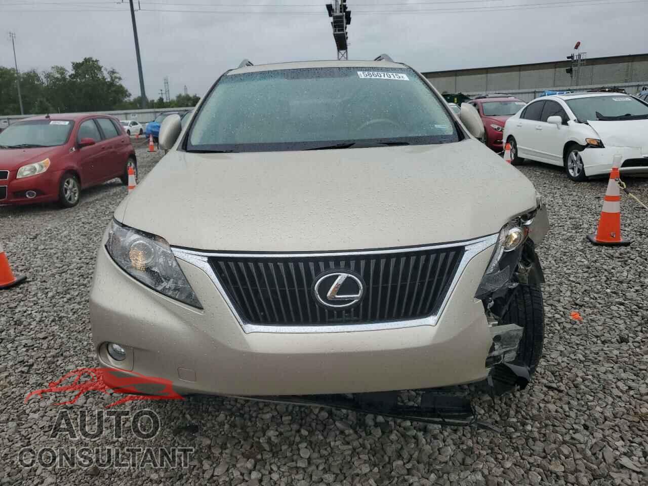 LEXUS RX350 2011 - 2T2BK1BA0BC084419