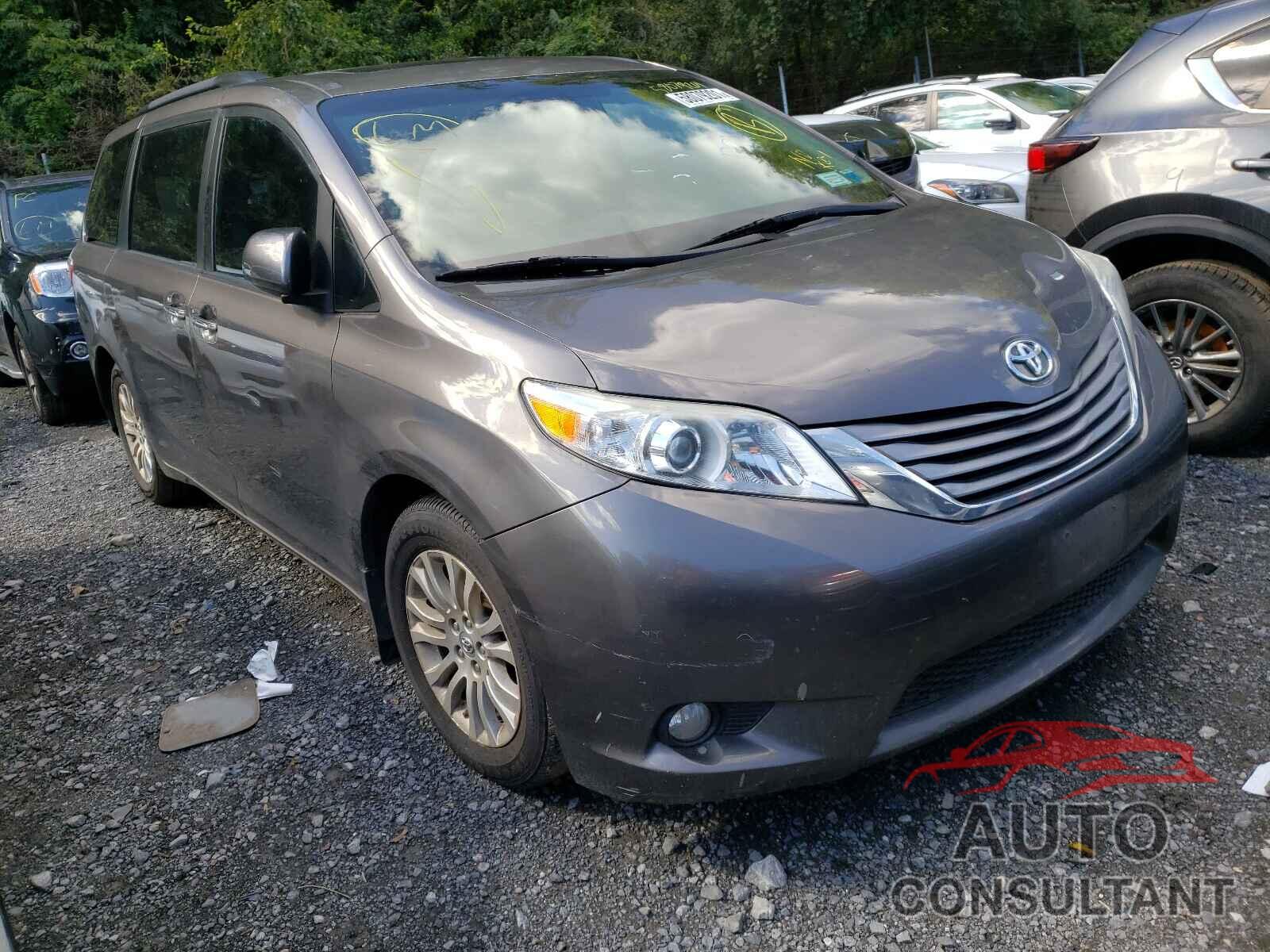 TOYOTA SIENNA 2017 - 5TDYZ3DC5HS842324