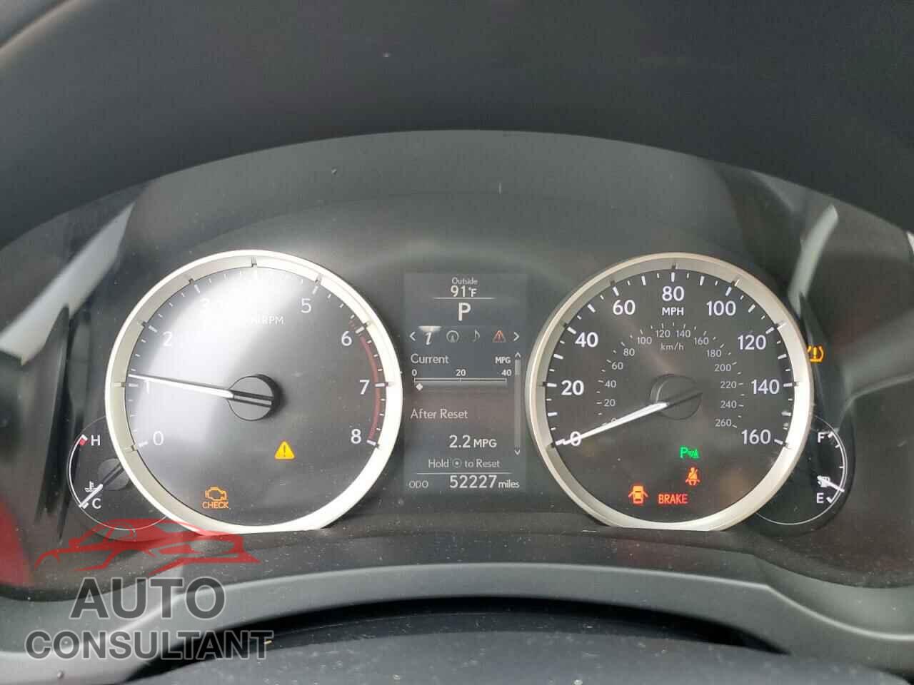 LEXUS IS 2016 - JTHBA1D23G5026708
