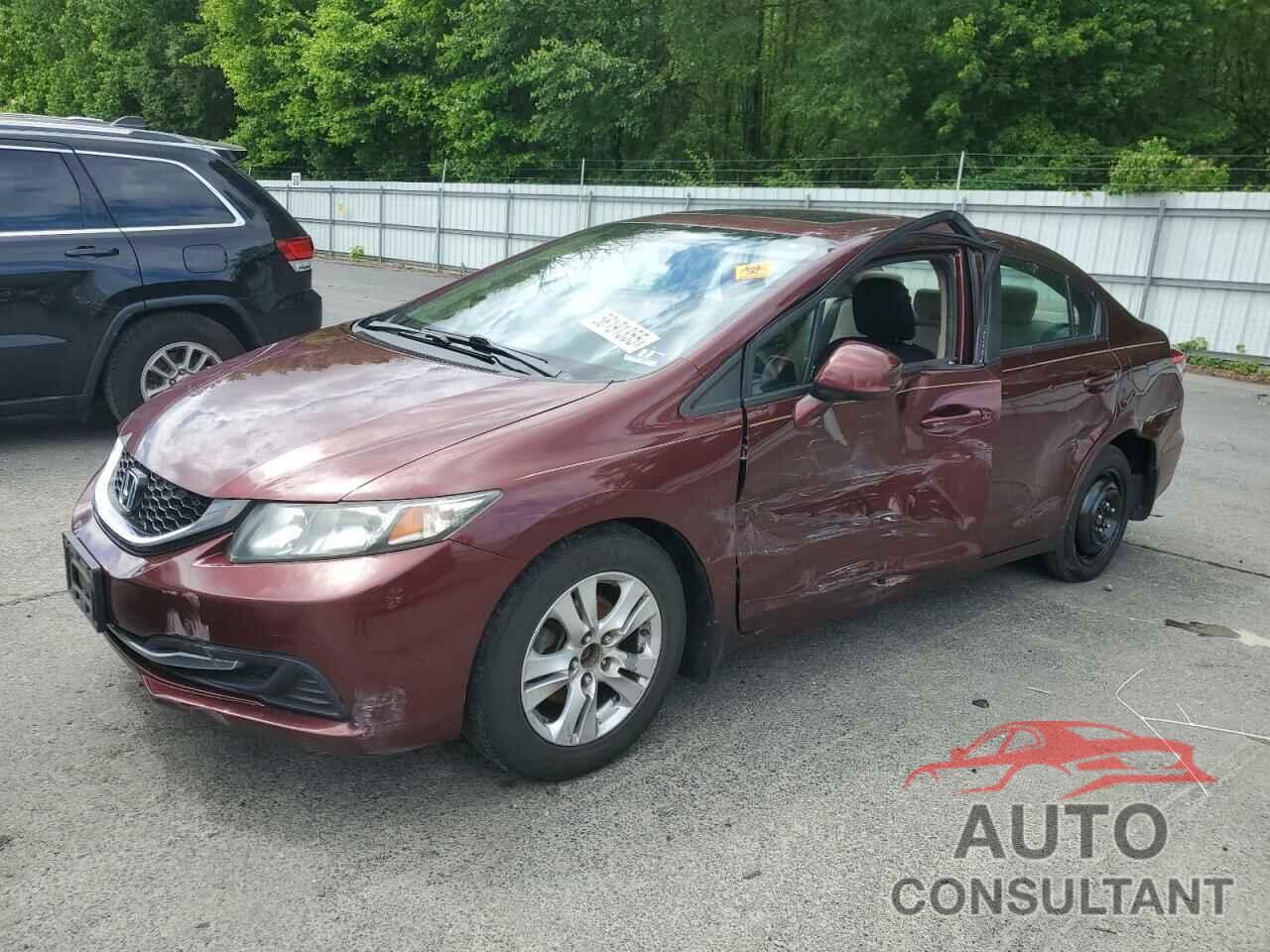HONDA CIVIC 2013 - 19XFB2F86DE266312