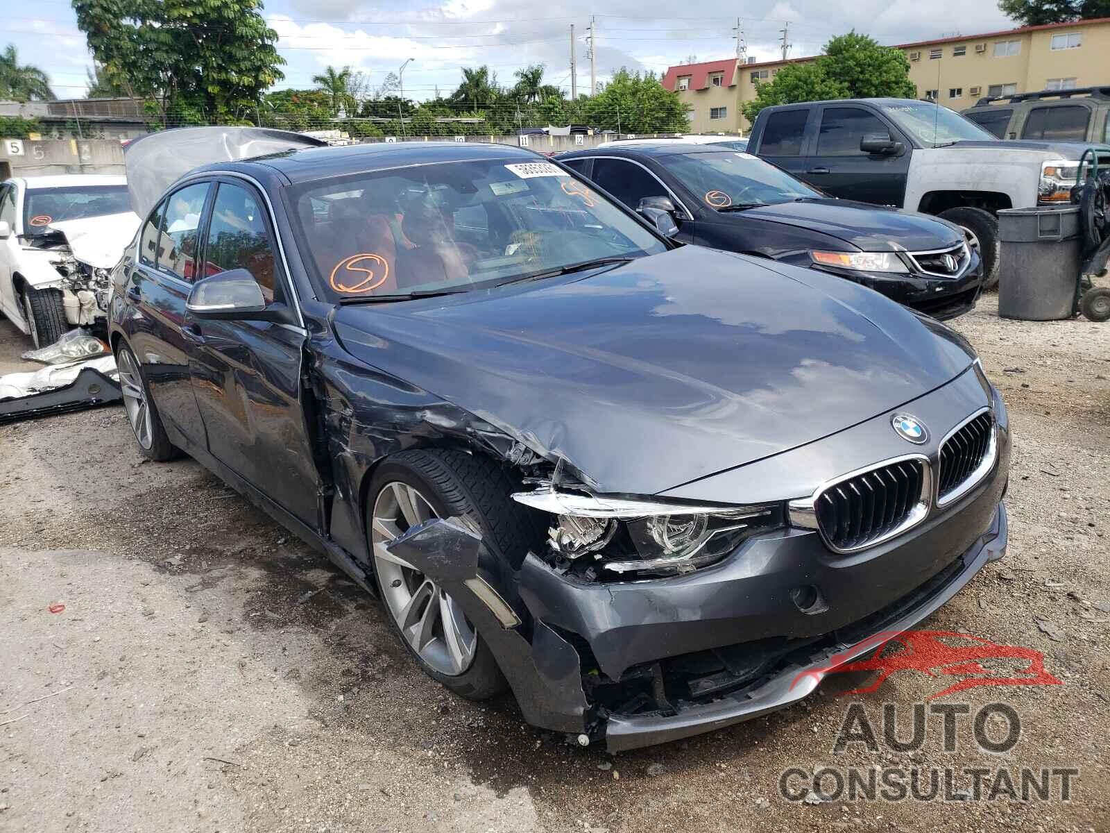 BMW 3 SERIES 2018 - WBA8B3C55JK843409