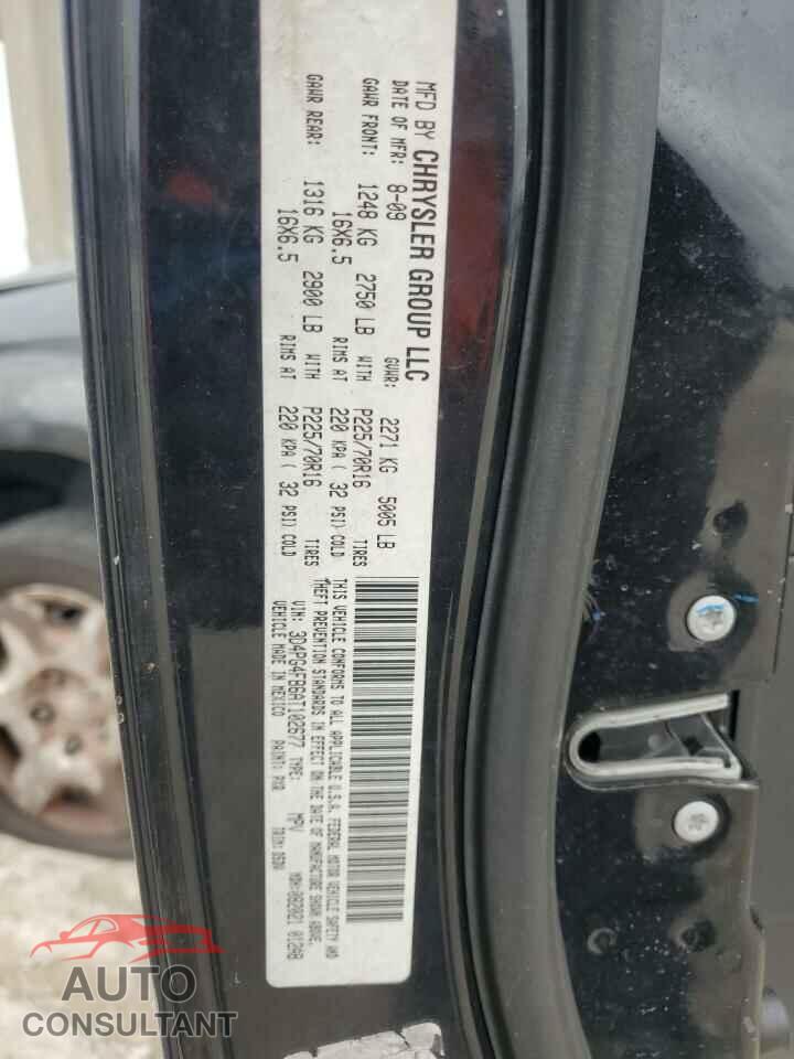 DODGE JOURNEY 2010 - 3D4PG4FB6AT102677