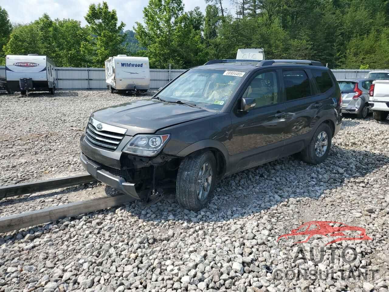KIA BORREGO 2009 - KNDJH741X95039882