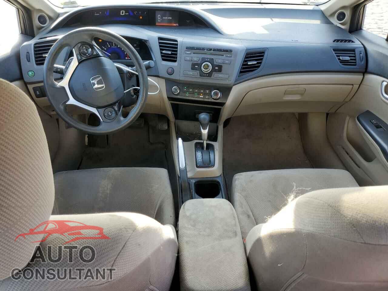 HONDA CIVIC 2012 - 2HGFB2F86CH547059