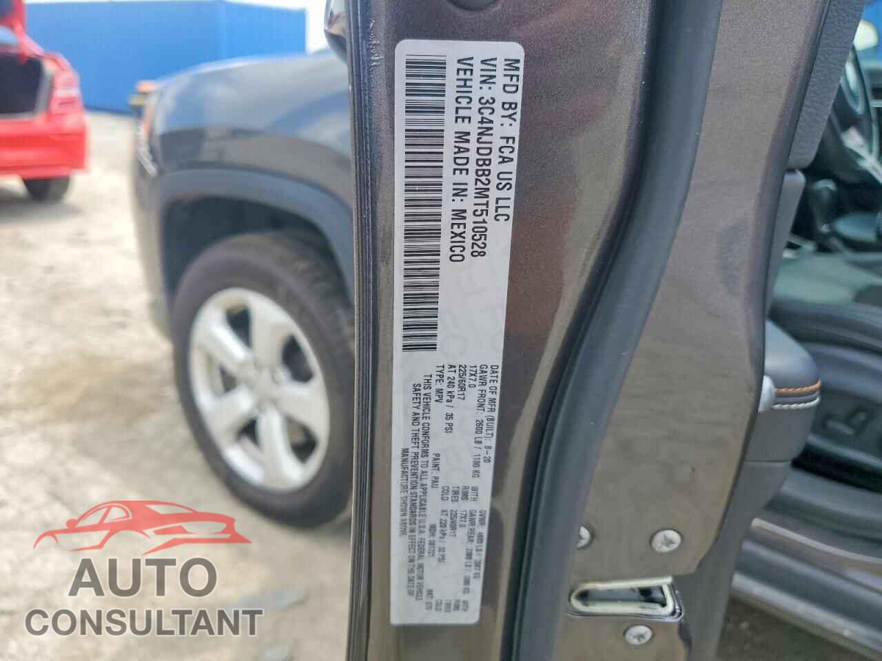 JEEP COMPASS 2021 - 3C4NJDBB2MT510528