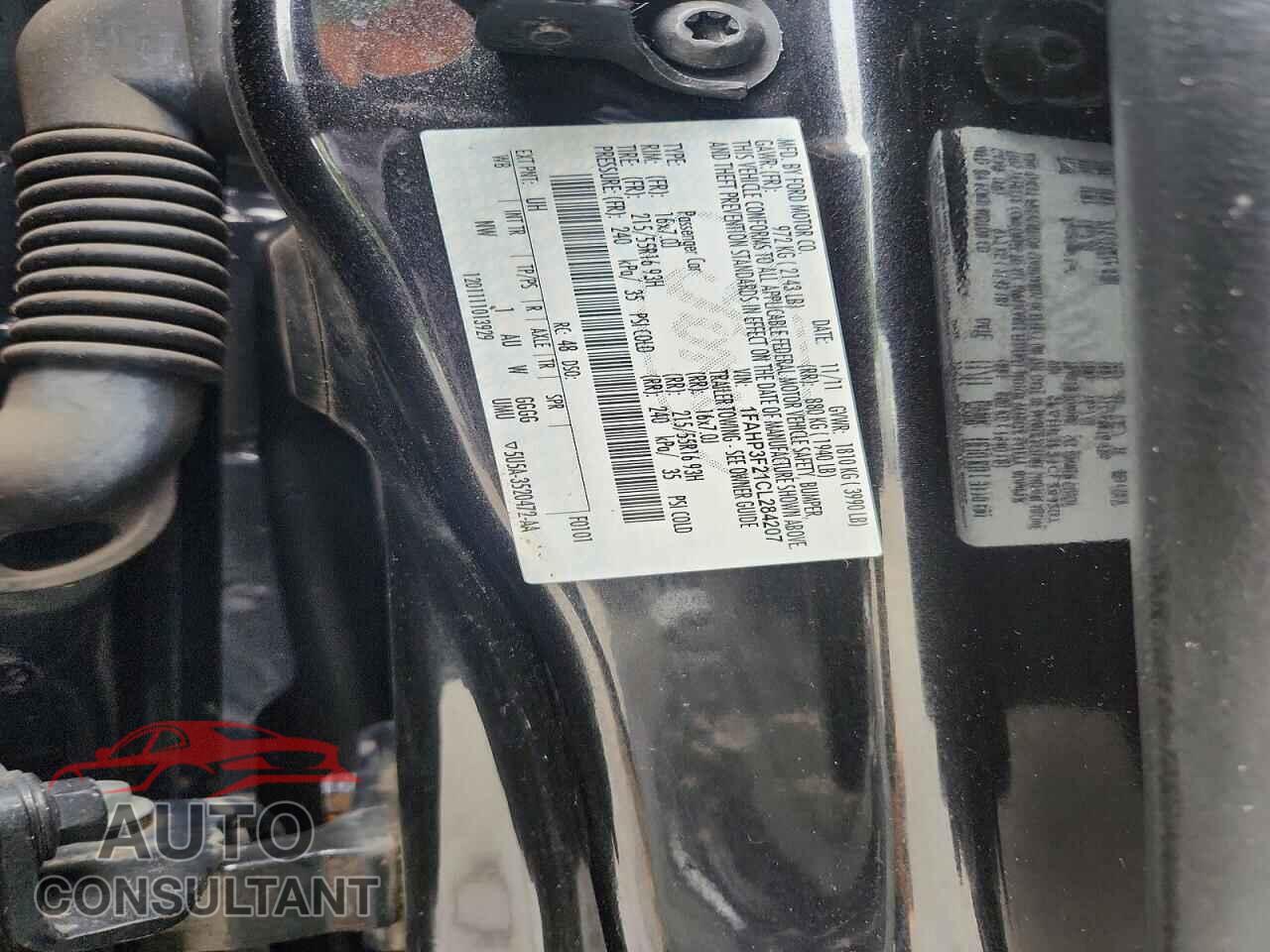 FORD FOCUS 2012 - 1FAHP3F21CL284207