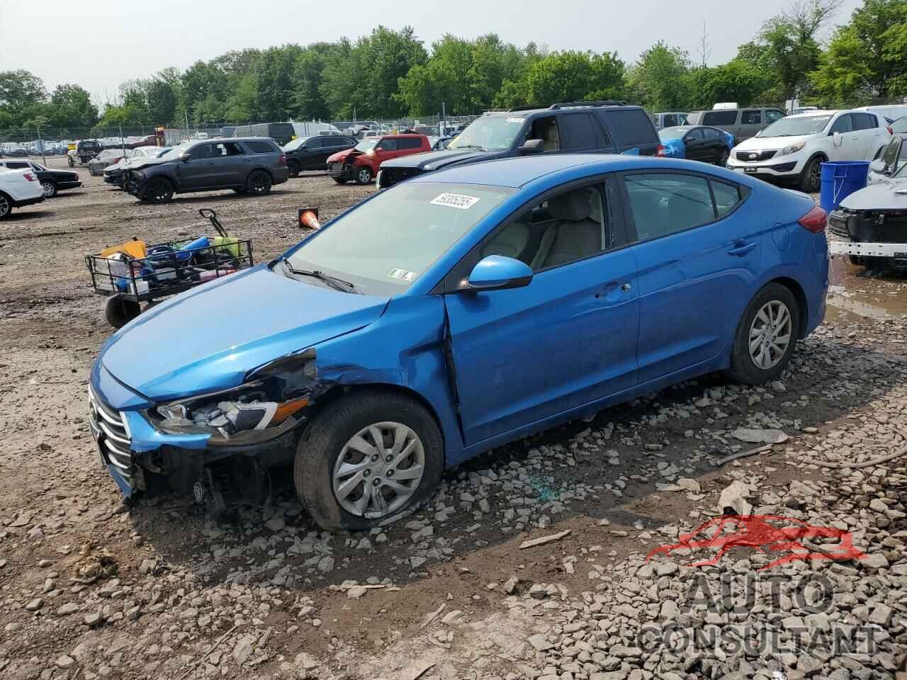 HYUNDAI ELANTRA 2017 - 5NPD74LF8HH175731