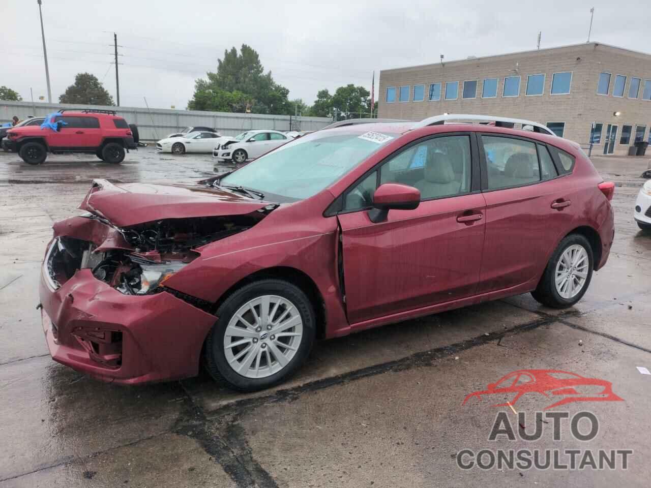SUBARU IMPREZA 2018 - 4S3GTAB6XJ3712318