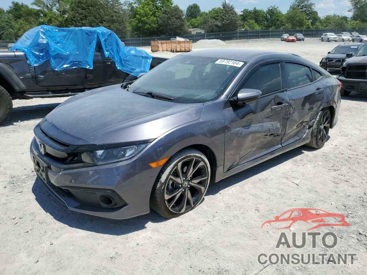 HONDA CIVIC 2021 - 2HGFC2F88MH542735