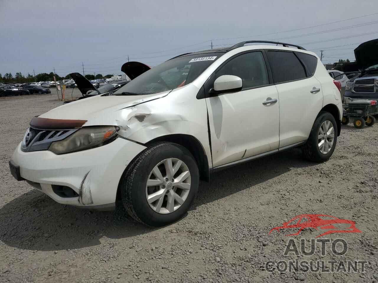 NISSAN MURANO 2012 - JN8AZ1MW1CW205203