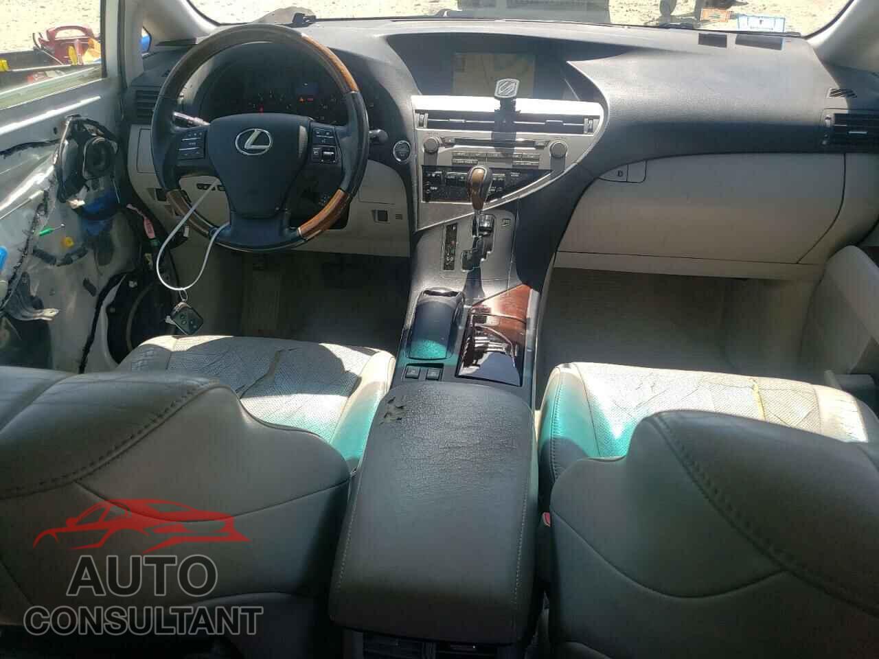 LEXUS RX350 2010 - 2T2BK1BA4AC057156