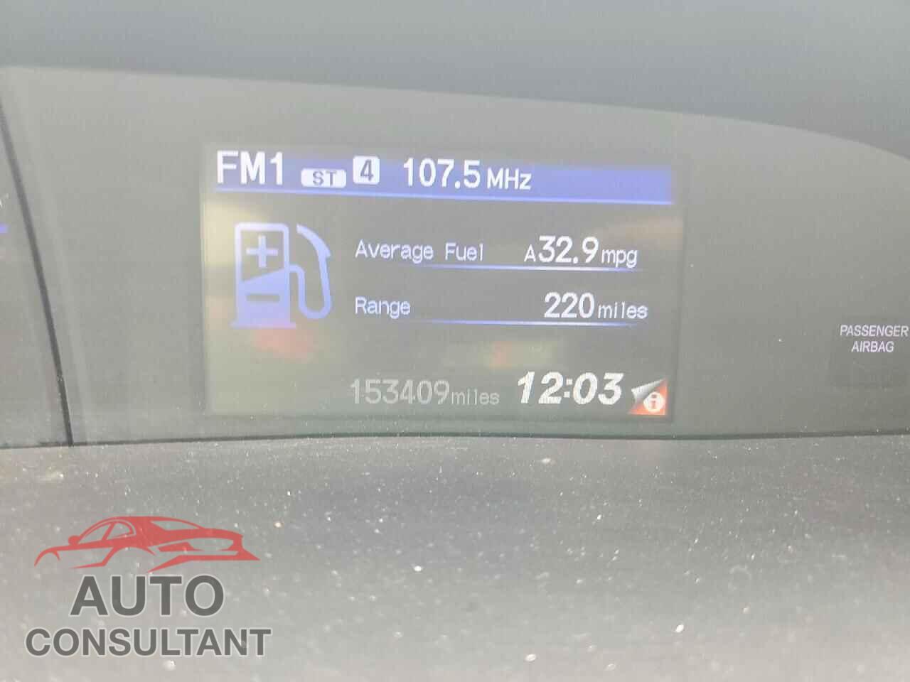 HONDA CIVIC 2012 - 2HGFB2F54CH594600