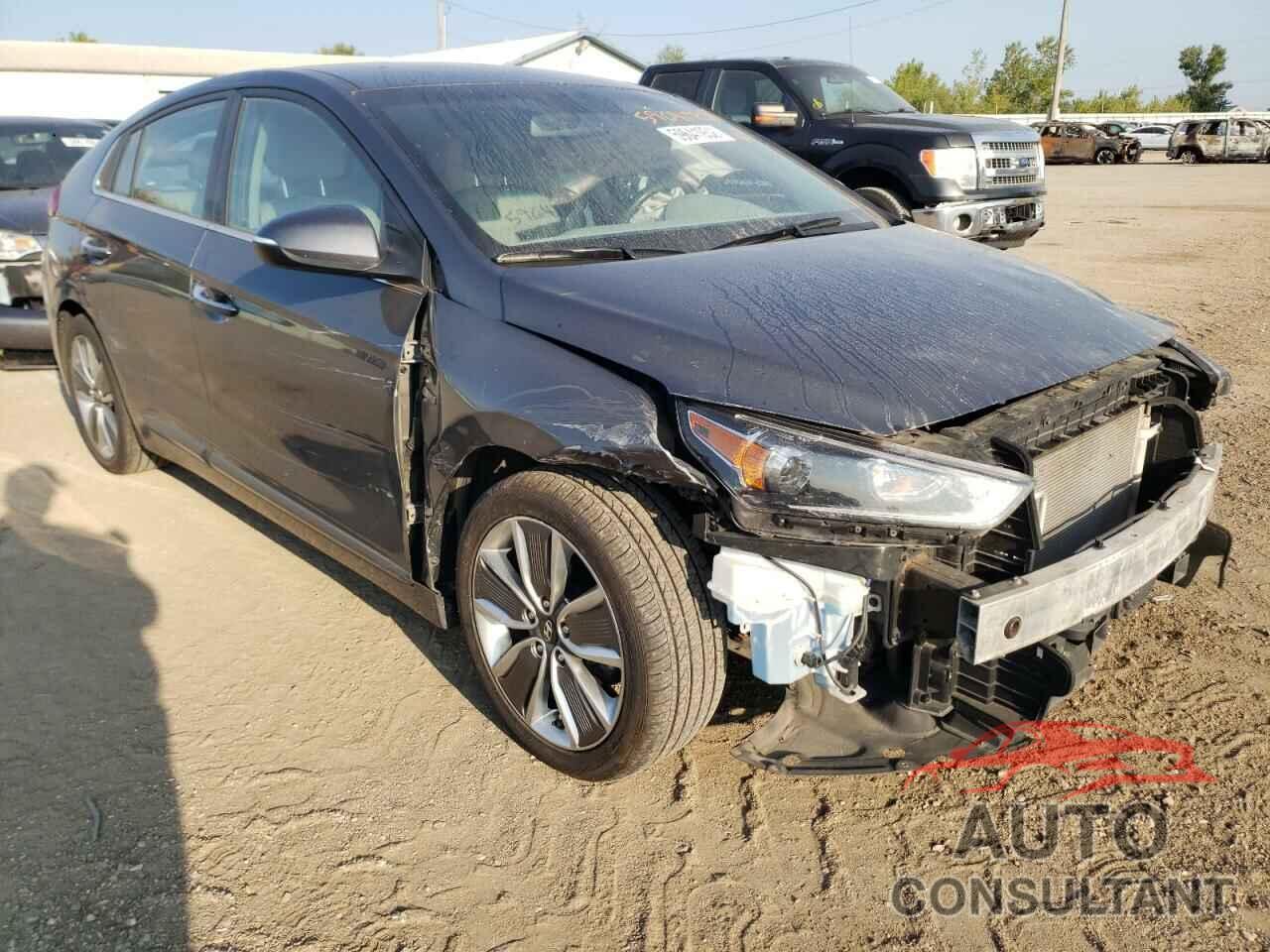 HYUNDAI IONIQ 2018 - KMHC85LC1JU060092