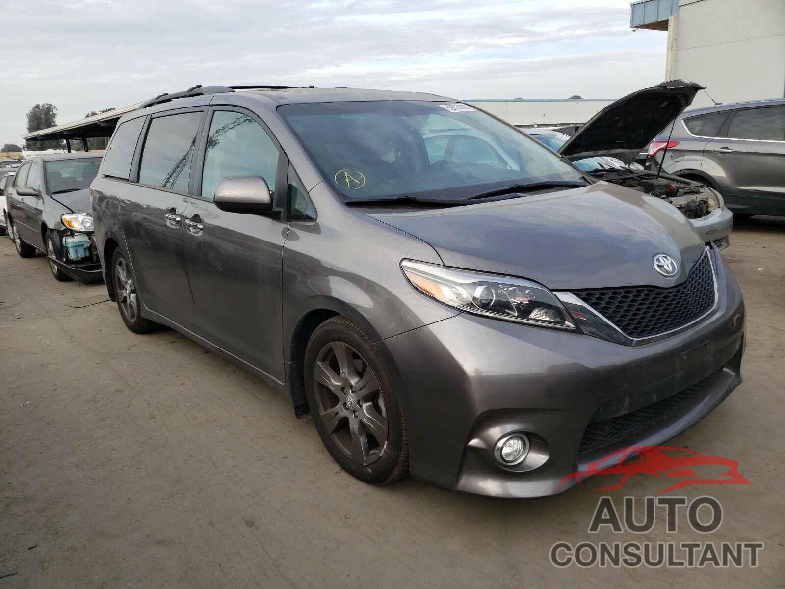 TOYOTA SIENNA 2017 - 5TDXZ3DC1HS797460