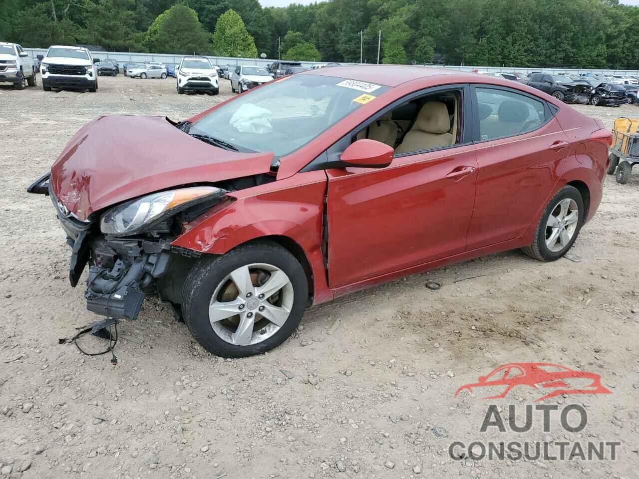 HYUNDAI ELANTRA 2012 - KMHDH4AE8CU250073