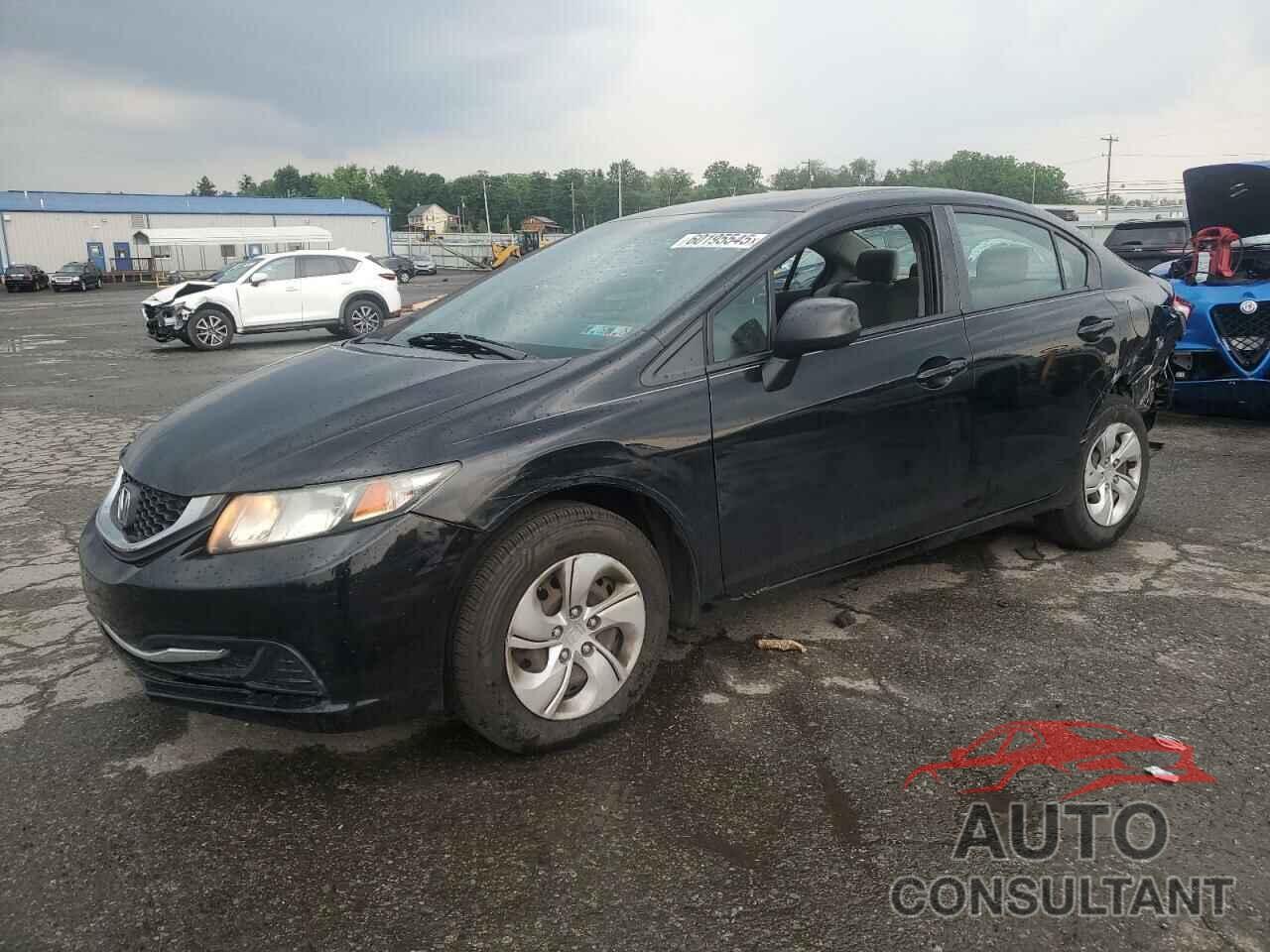 HONDA CIVIC 2013 - 19XFB2F50DE259037