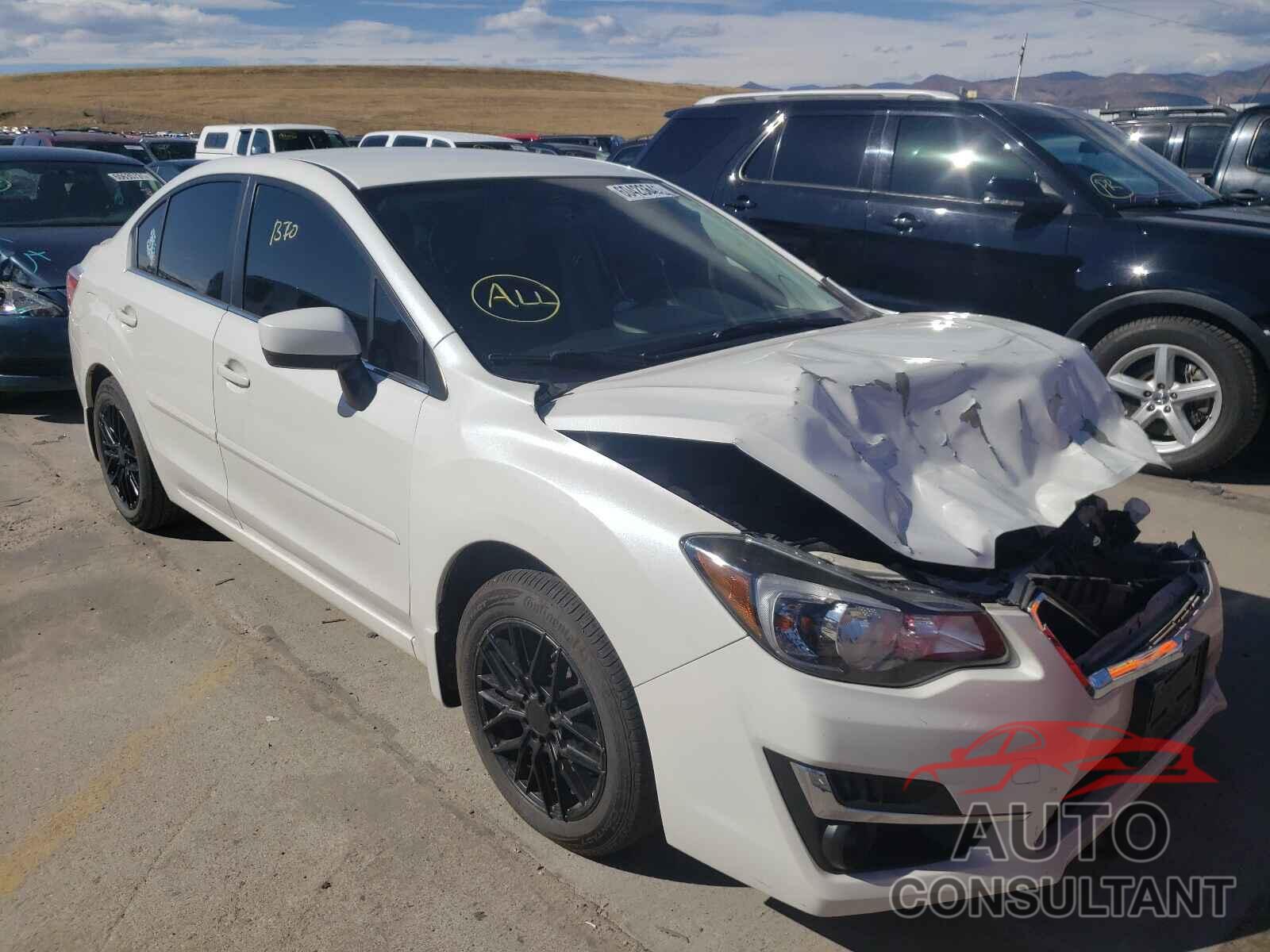 SUBARU IMPREZA 2016 - JF1GJAB63GH004287