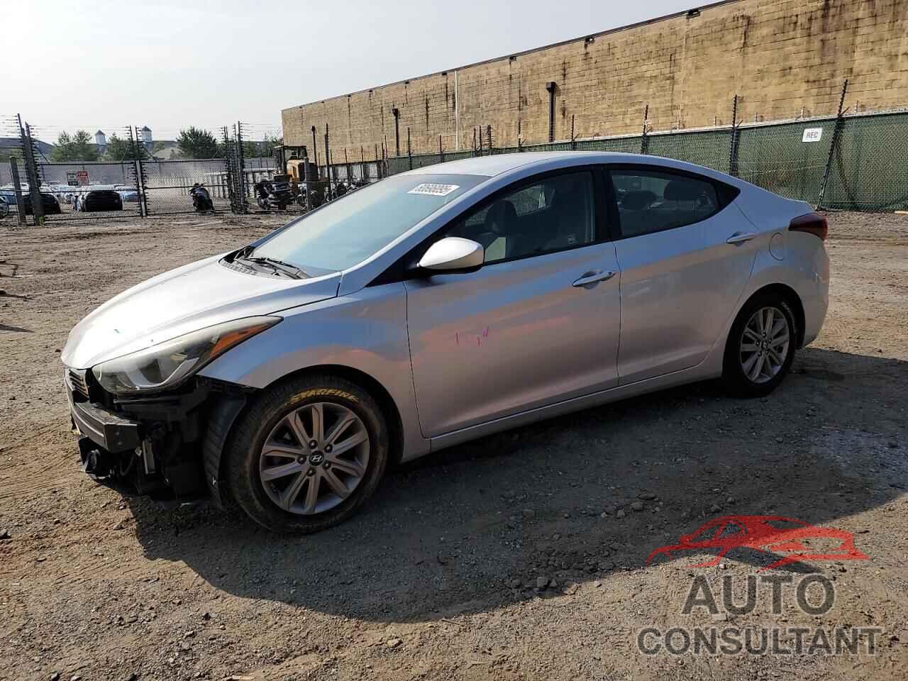 HYUNDAI ELANTRA 2014 - KMHDH4AE9EU143729