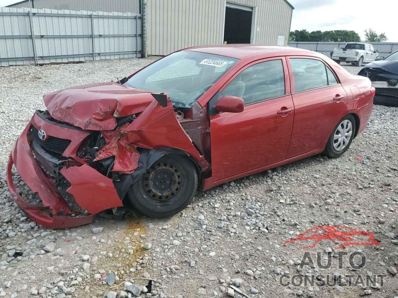 TOYOTA COROLLA 2009 - 2T1BU40E99C117482
