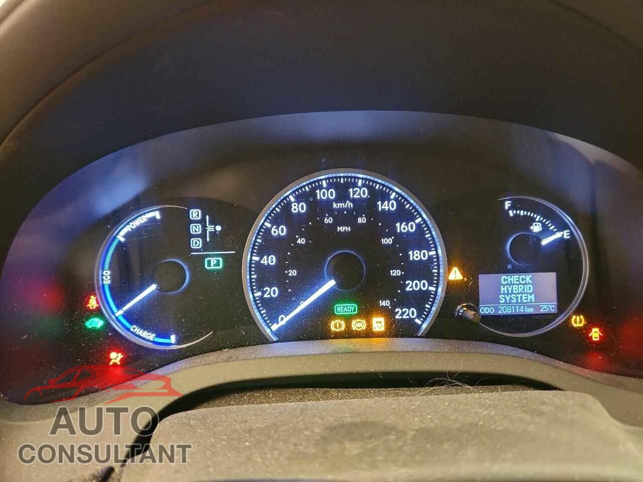 LEXUS CT 200 2011 - JTHKD5BH5B2007237