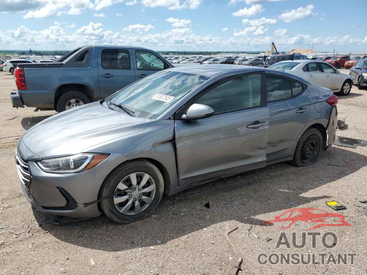 HYUNDAI ELANTRA 2017 - KMHD74LF8HU095430