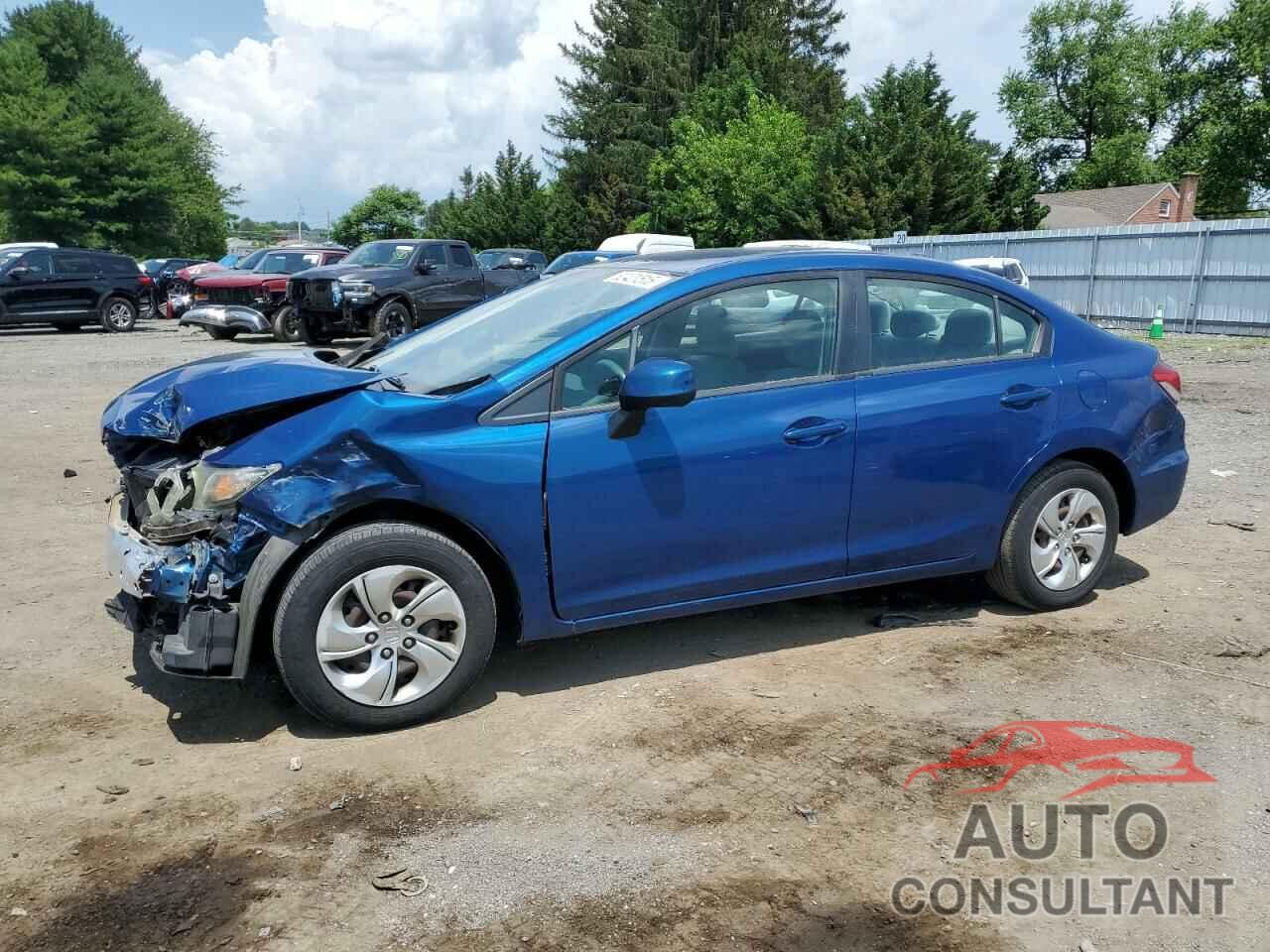 HONDA CIVIC 2013 - 19XFB2F54DE270638