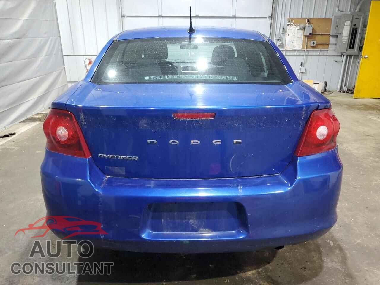 DODGE AVENGER 2012 - 1C3CDZAB2CN286466