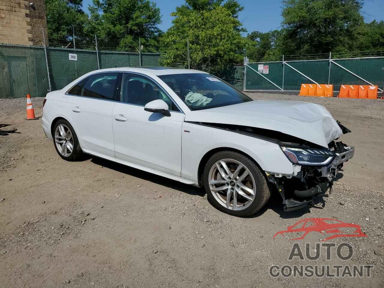 AUDI A4 2022 - WAUEAAF40NN011607