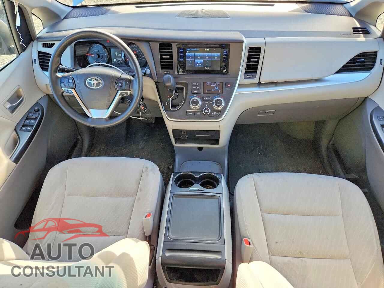 TOYOTA SIENNA 2017 - 5TDKZ3DC5HS837467