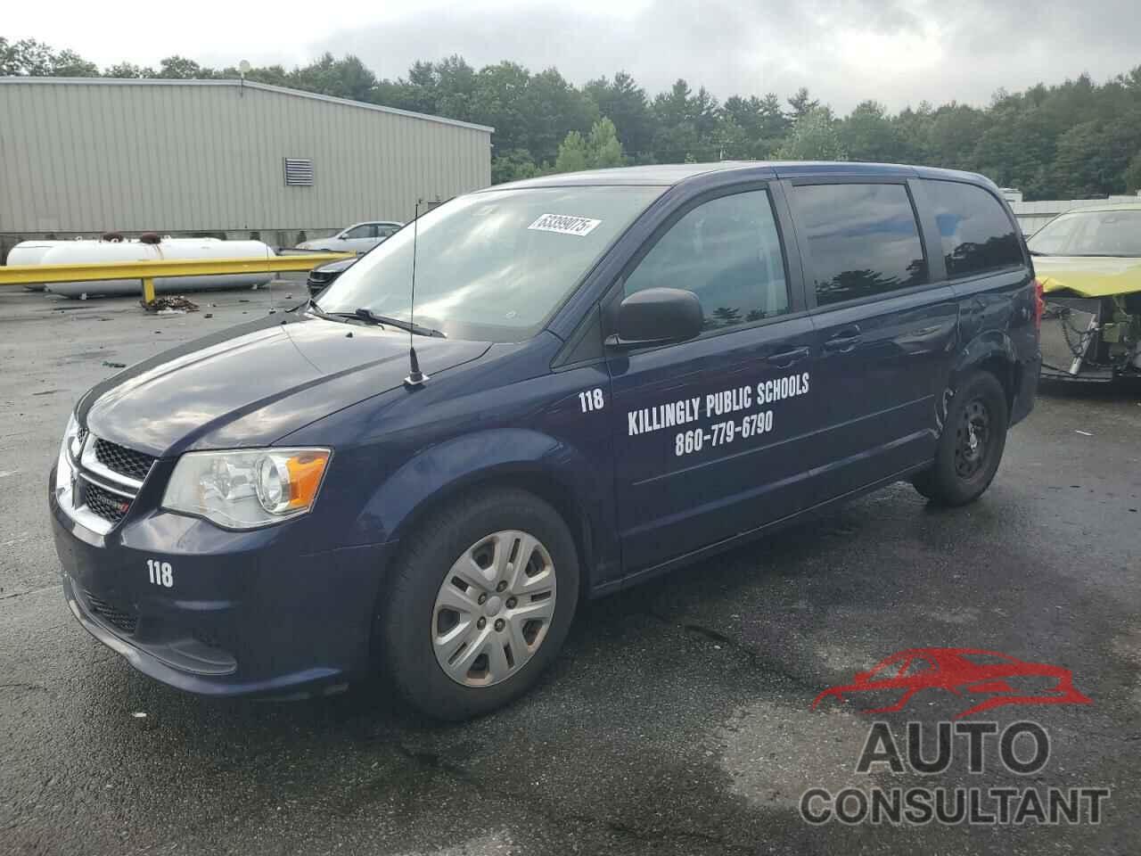 DODGE CARAVAN 2016 - 2C4RDGBG2GR136970