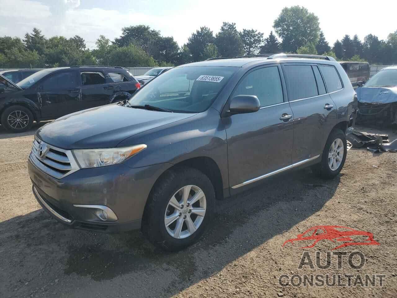 TOYOTA HIGHLANDER 2011 - 5TDBK3EH3BS050541