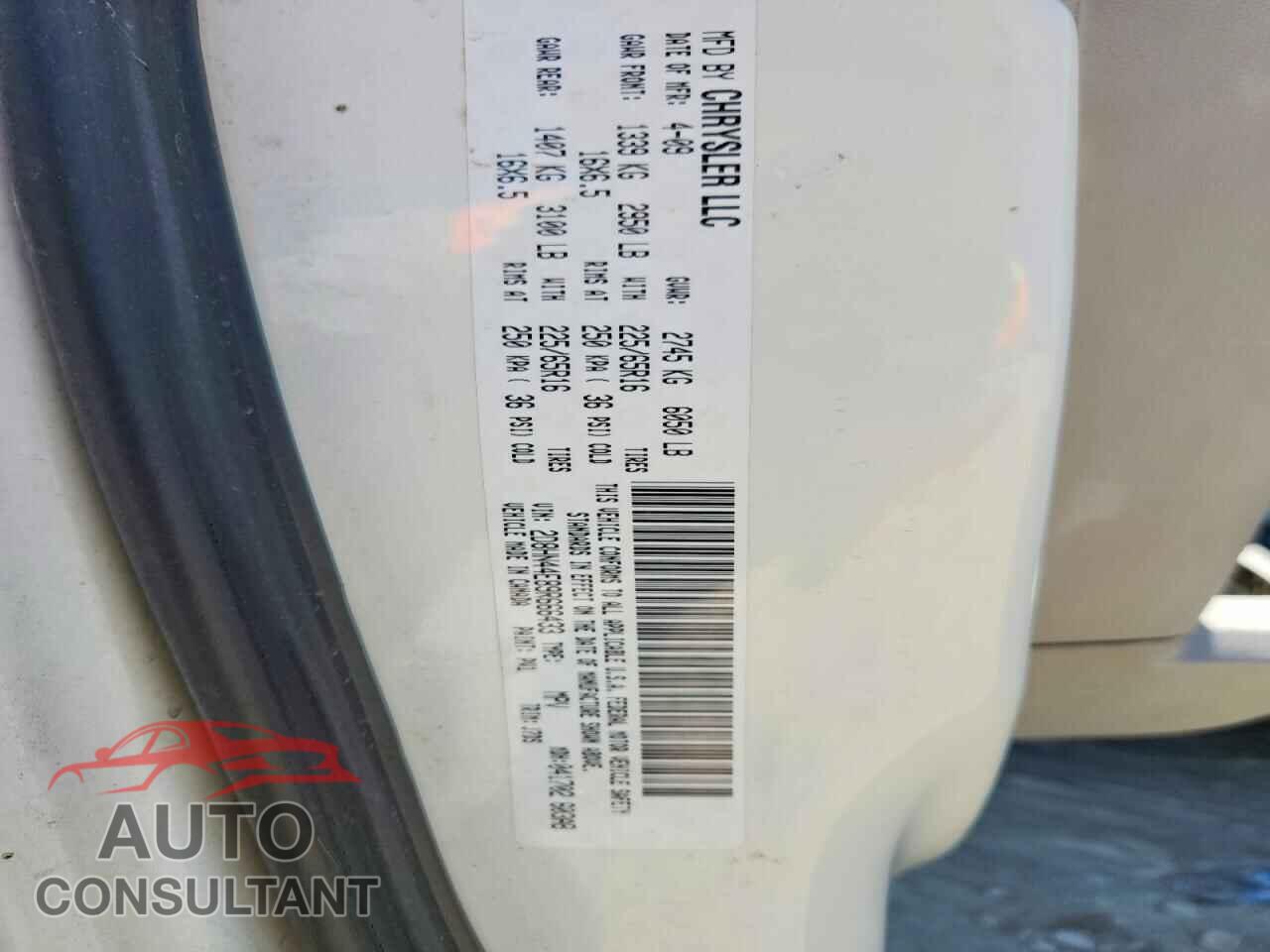 DODGE CARAVAN 2009 - 2D8HN44E89R666433