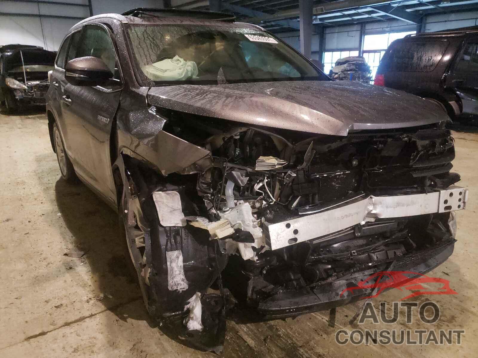 TOYOTA HIGHLANDER 2016 - 5TDDCRFH0GS016782