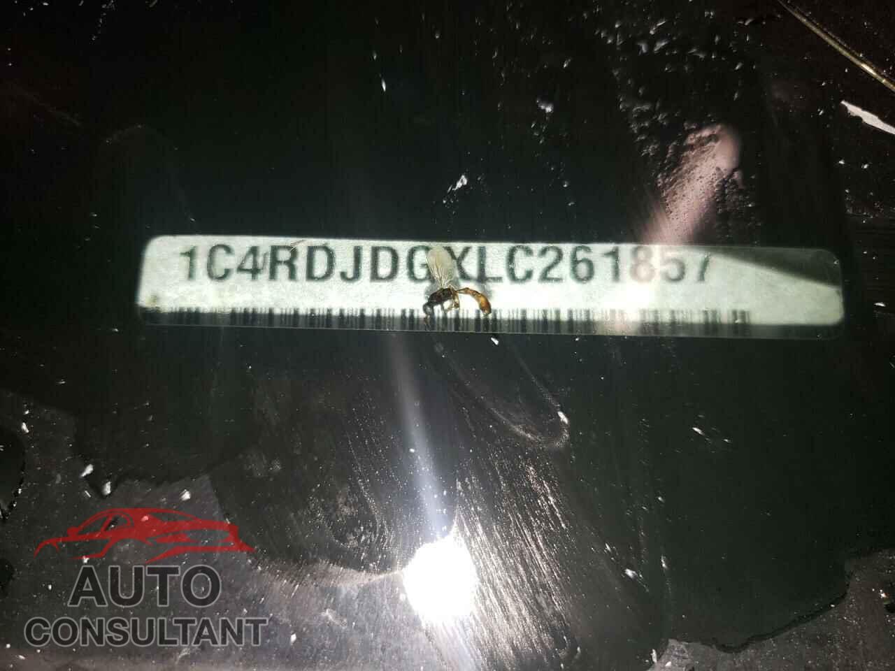 DODGE DURANGO 2020 - 1C4RDJDGXLC261857