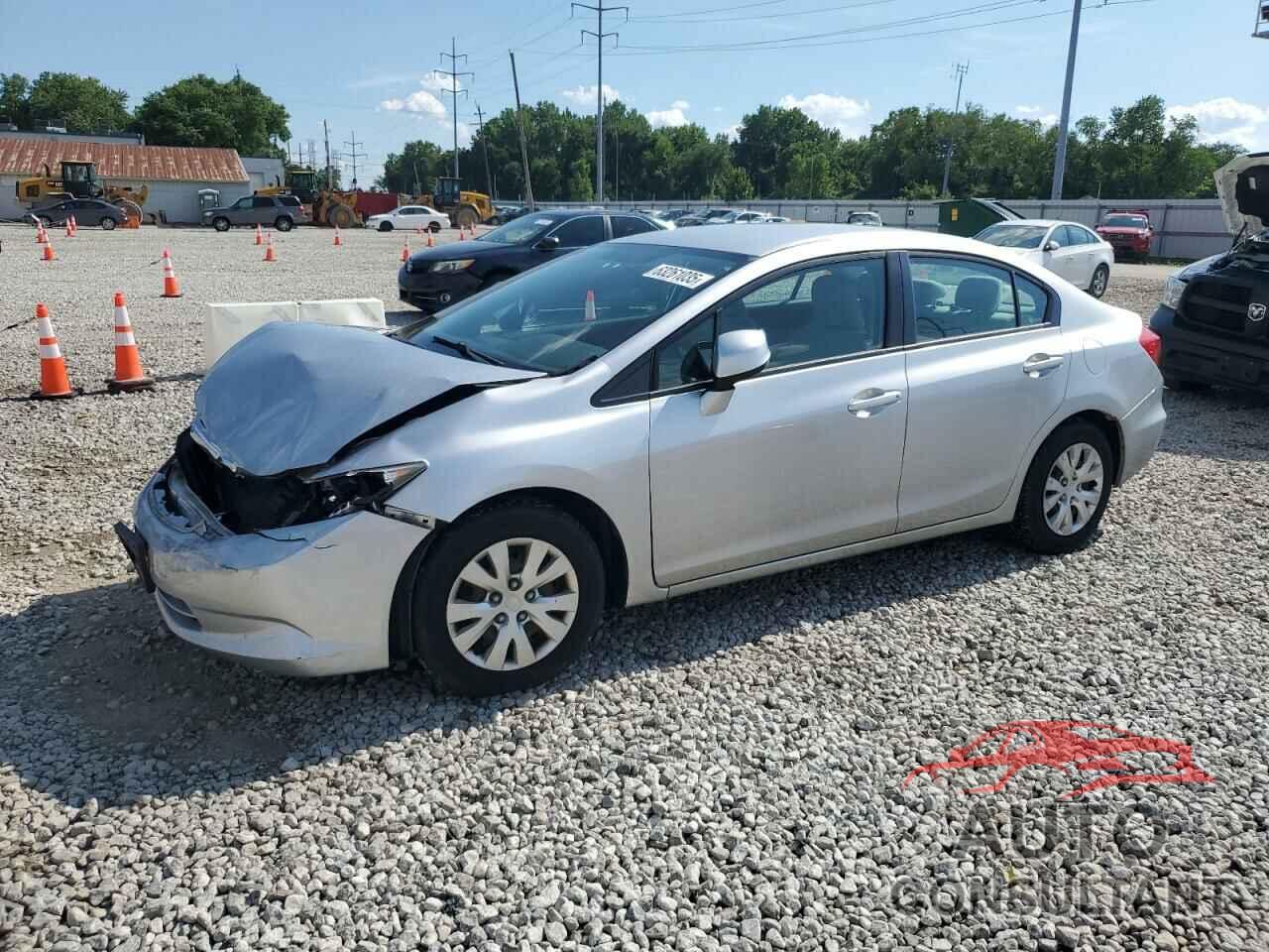 HONDA CIVIC 2012 - 19XFB2F56CE104054