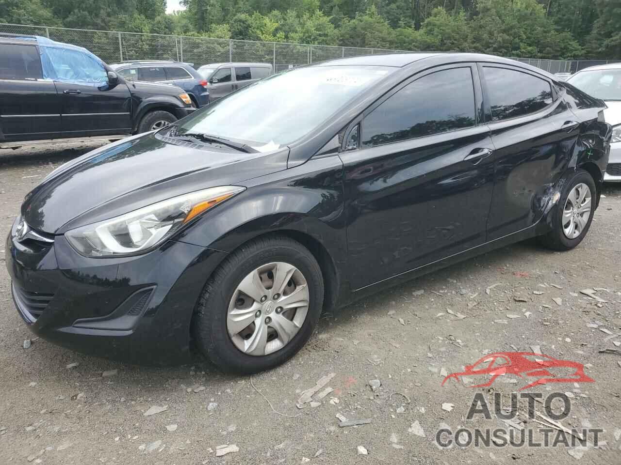 HYUNDAI ELANTRA 2016 - KMHDH4AE2GU490533