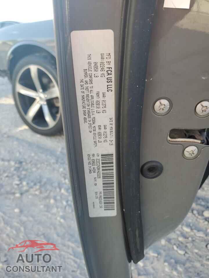 DODGE CHALLENGER 2019 - 2C3CDZAG8KH623239