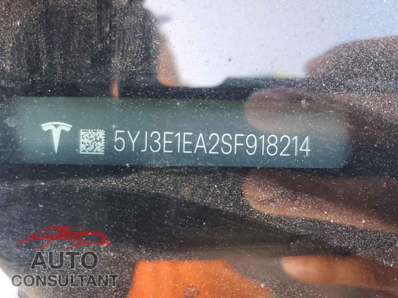 TESLA MODEL 3 2025 - 5YJ3E1EA2SF918214
