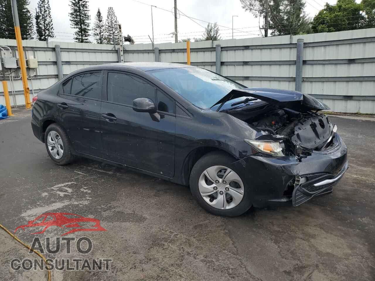 HONDA CIVIC 2013 - 2HGFB2F52DH521324